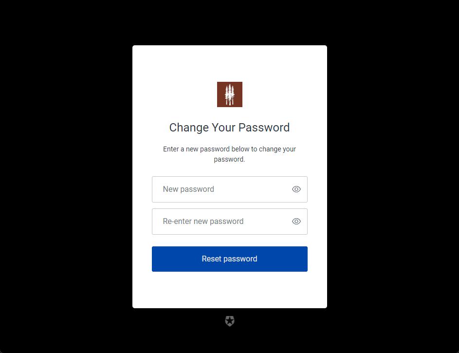 Account password setup